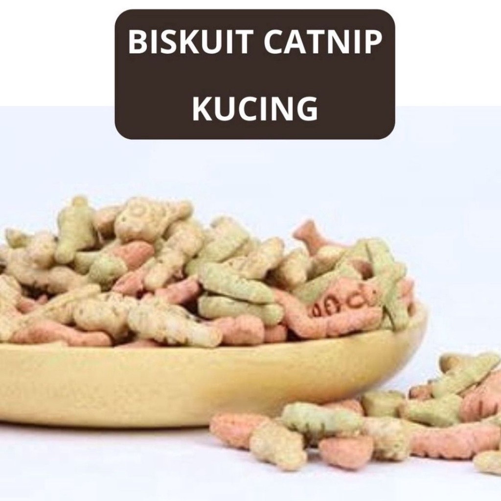 Biscuit Catnip Cat Kucing FEZONE