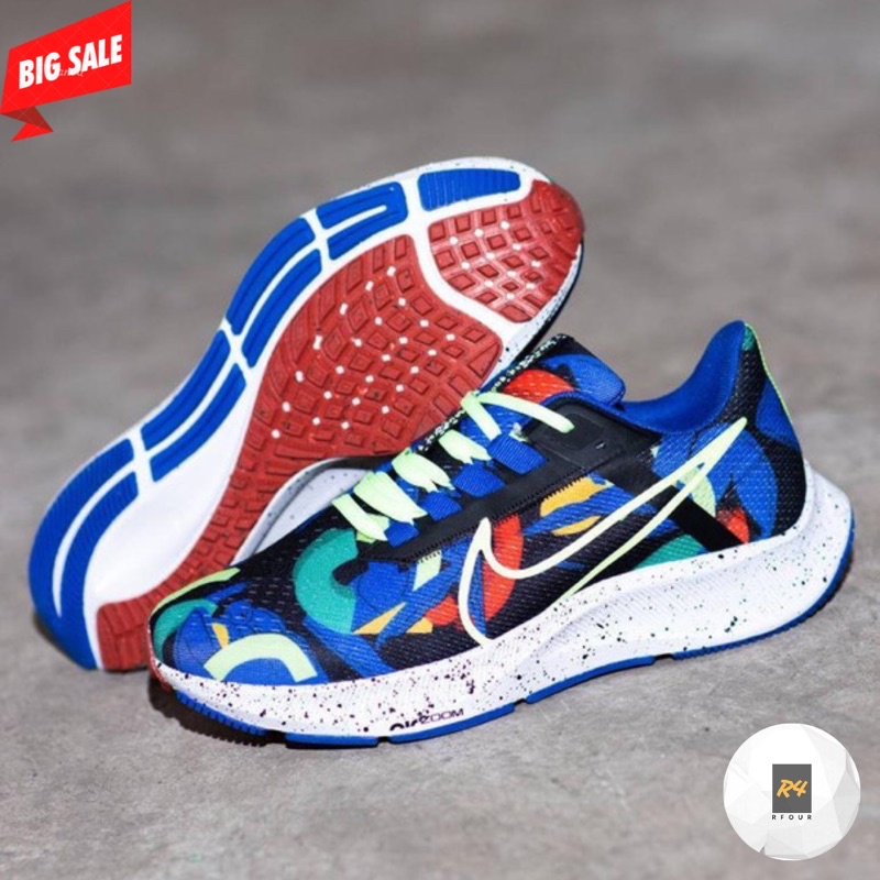 NIKE AIR ZOOM PEGASUS 38 MULTICOLOR ORIGINAL 100% BNWB | SEPATU NIKE