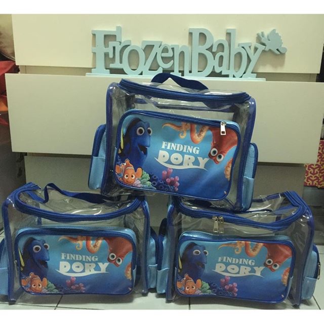 Tas finding dory model travel / travel bag finding dory