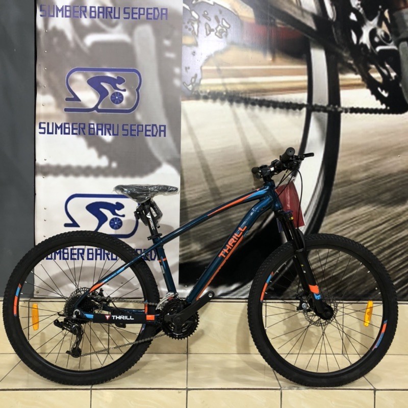 SEPEDA GUNUNG MTB THRILL CLEAVE 2.5 3x8 SPEED 26 INCH