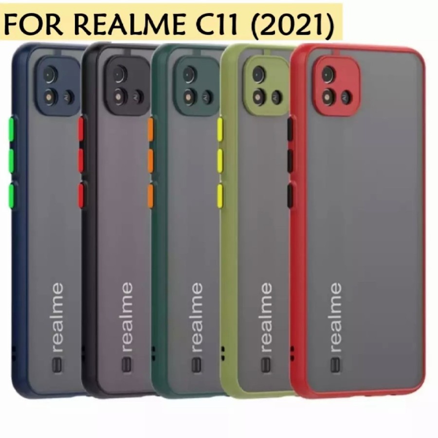 Case Dove Realme C11 2021 Prosted Case Cover