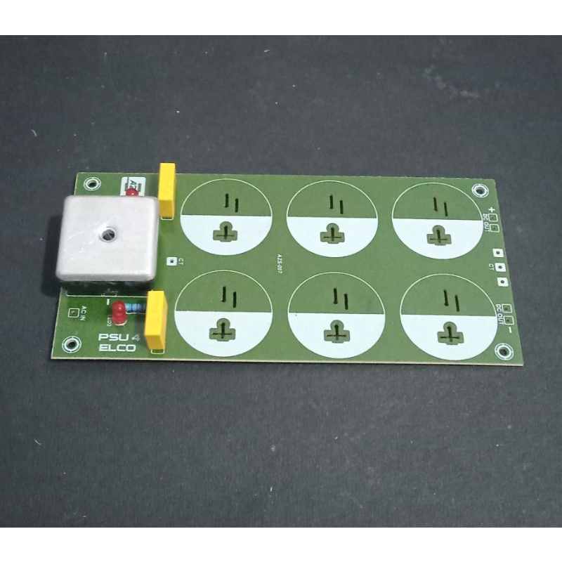 PCB PSU 6 Elco Plus Komponen
