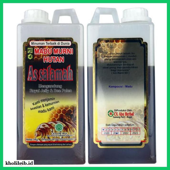 

MADU-MINUMAN- MADU MURNI HUTAN AS SALAMAH ASSALAMAH 1 KG -ASLI-BUKAN-KAWE-KAWE-
