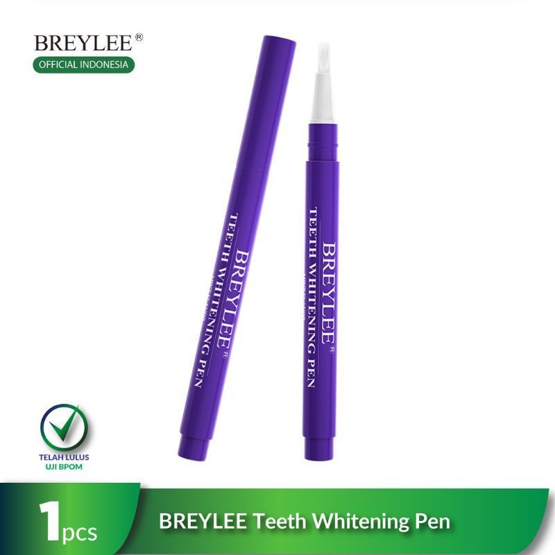 READY STOCK !! BREYLEE TEETH WHITENING POWDER & PEN PEMUTIH GIGI