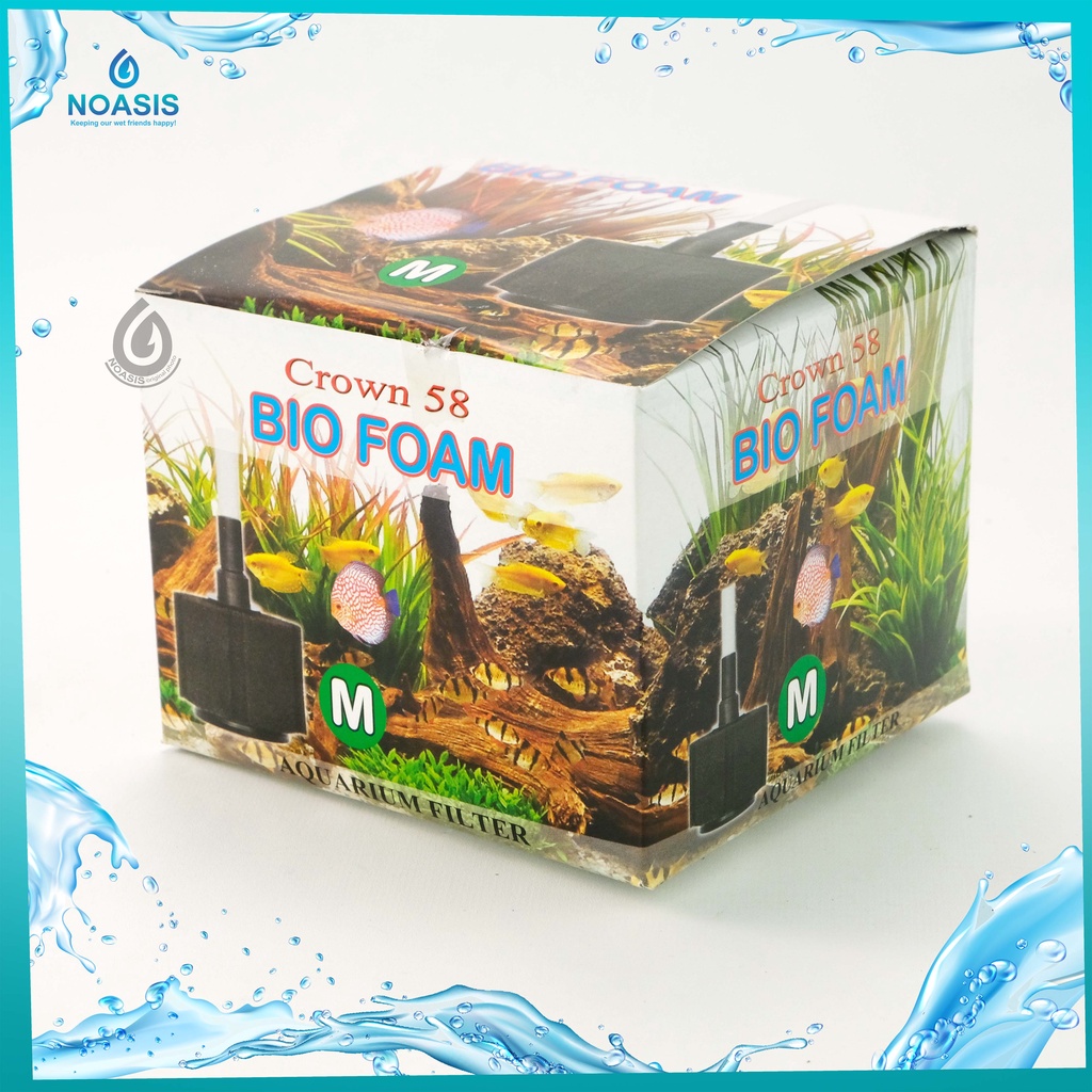 BIOFOAM BIO FOAM S , M UKURAN S,M BREEDING FILTER AQUARIUM MURAH