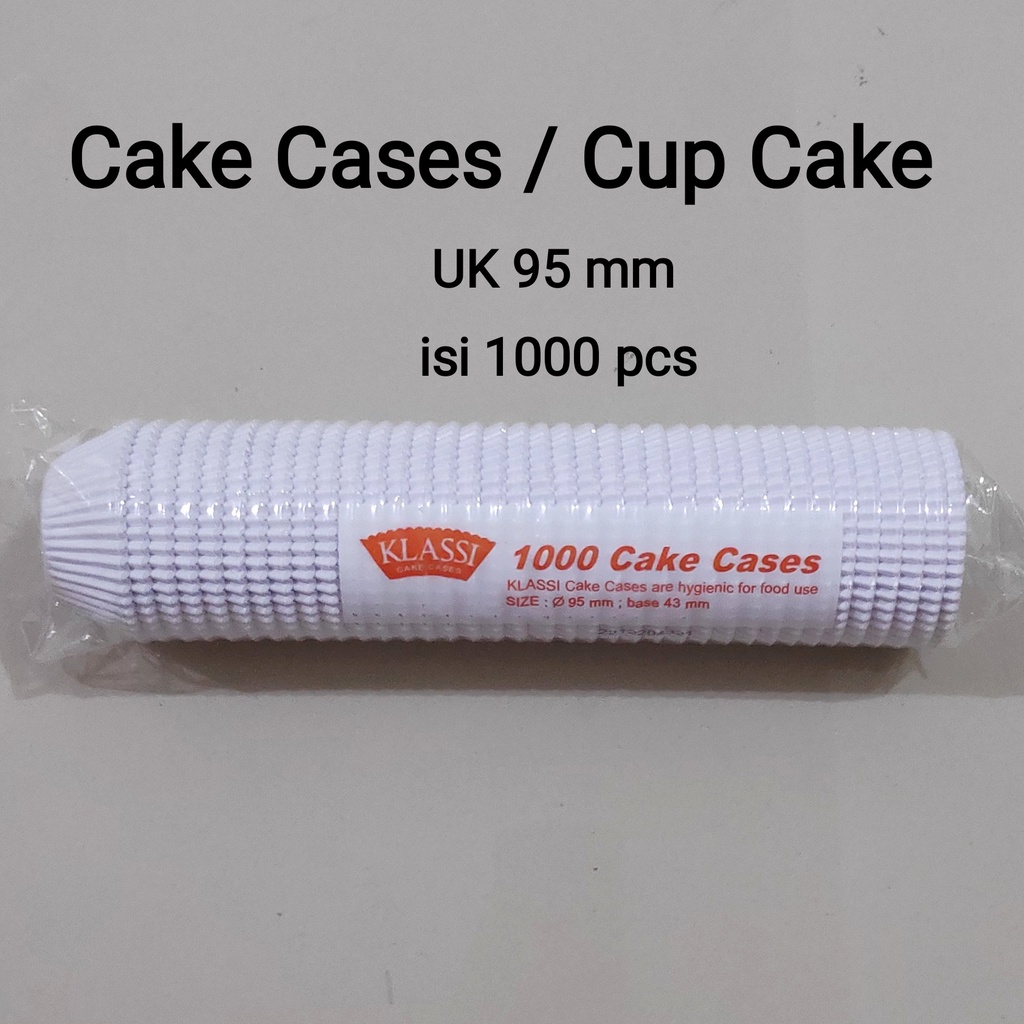 Cup Cake / Cake cases 95mm, Kertas Roti, kertas tatakan roti