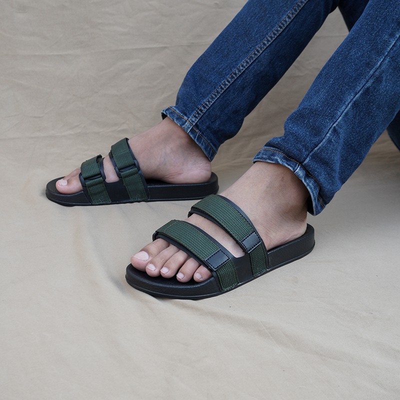 SALE STOK Sandal Pria Termurah! Sendal Slide Pria Walkers Weber Kasual Santai Harian Jalan Kekinian