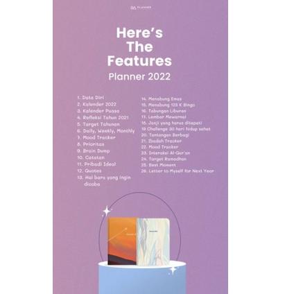 

LANGSUNG ATC.. PLANNER 2022 | Planner Book 2022 | Buku Agenda 2022 | Journal Book 2022 | RA Planner