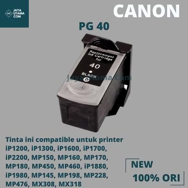 Tinta Canon PG 40 Black Original