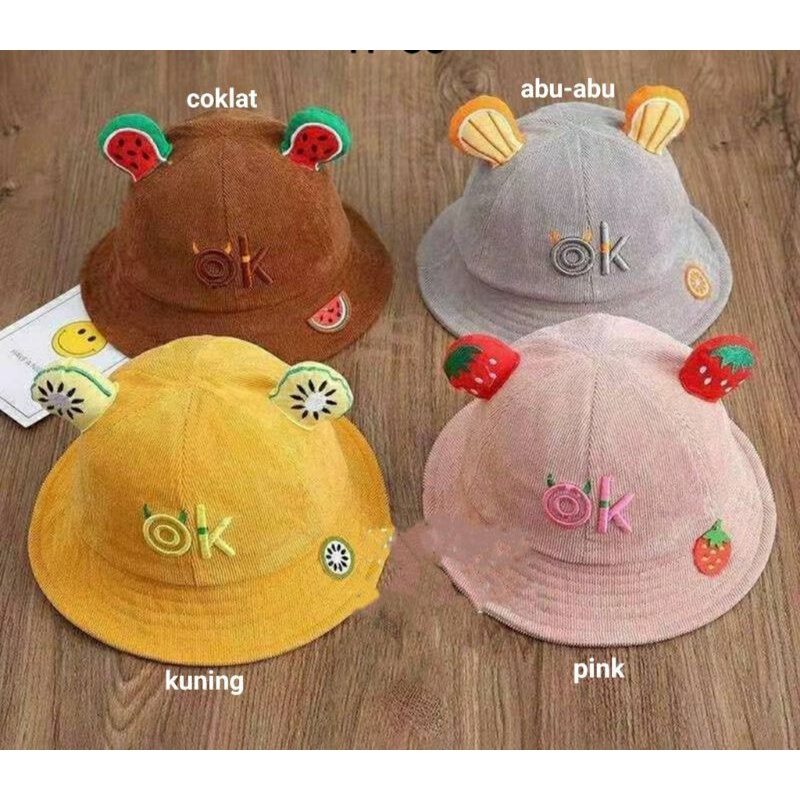 (BISA COD) 1-8thn TOPI BAYI TOPI ANAK TOPI ANAK LAKI LAKI TOPI BAYI LAKI LAKI TOPI BUCKET ANAK TOPI ANAK COWOK TOPI BUCKET BAYI TOPI ANAK PEREMPUAN TOPI ANAK IMPORT BUCKET HAT ANAK TOPI ANAK UNISEX TOPI ANAK MINNIE BABY SHARK BEAR LOL LED FROG 3D MURAH-BK COKLAT 1-4 th