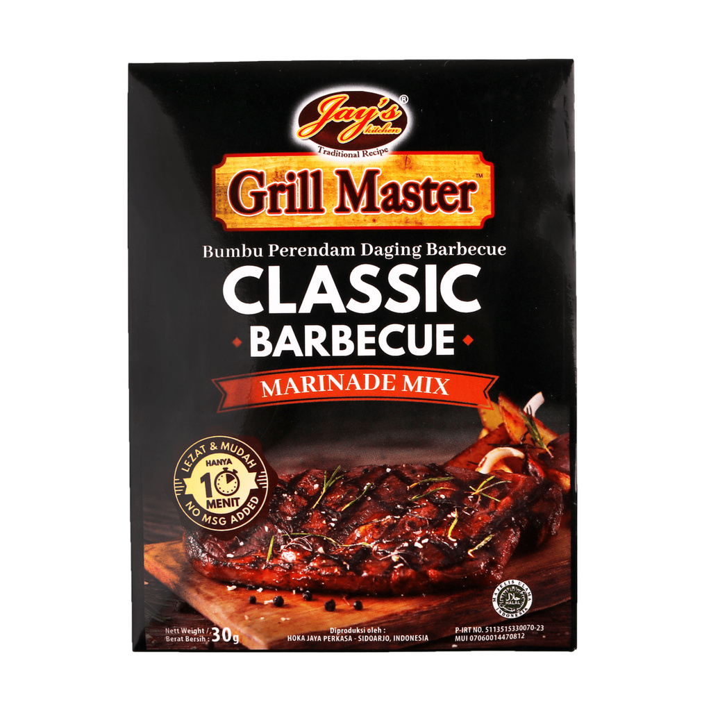 

Jay's Grill Master Classic Barbecue Marinade Mix