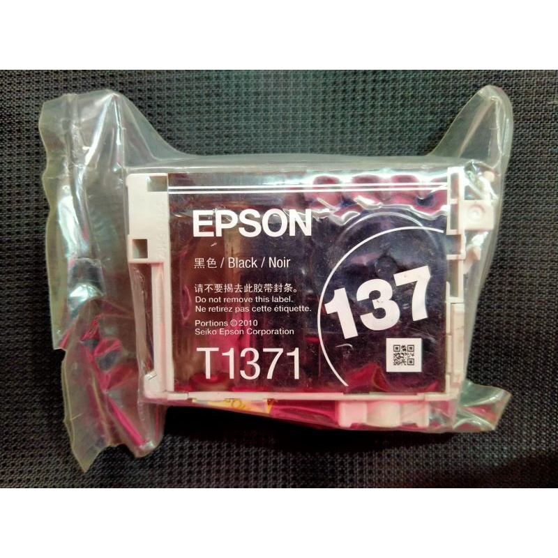 Jual Tinta Epson 137 bawaan printer K100 K200 K300 Original, bawaan printer Cartridge Tinta Epson T1