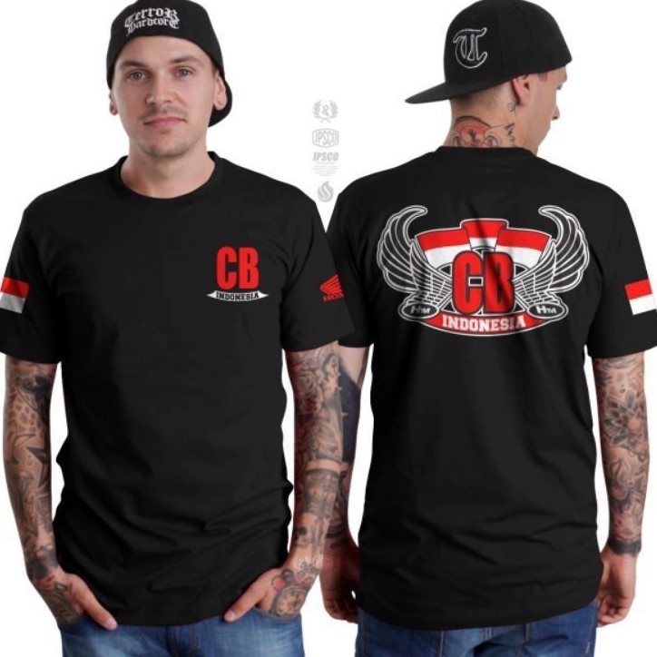 kaos cb indonesia / kaos cb 100 125 glatik / kaos pria / murah premium