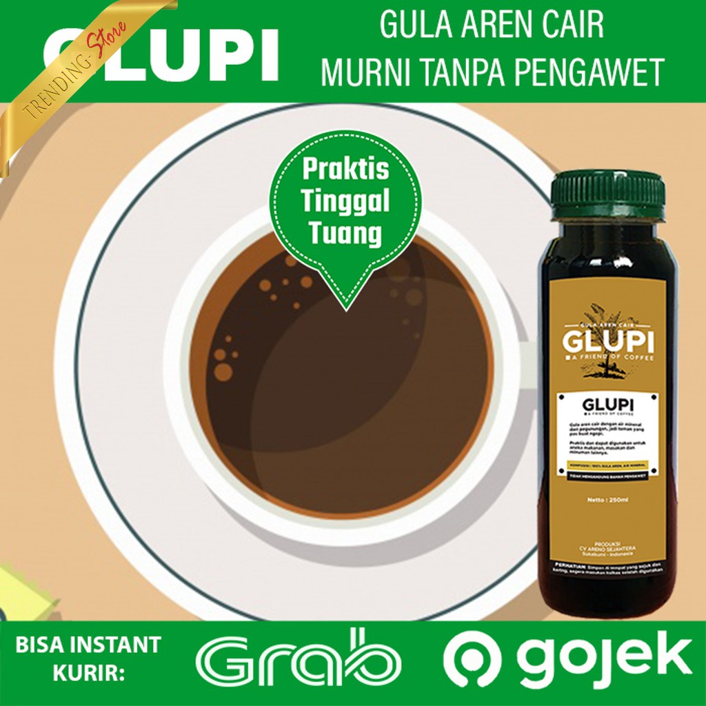 

Gula Merah Cair Glupi Dari Kawung Produk UMKM Praktis Mudah Untuk Pemanis Makanan Minuman 209872