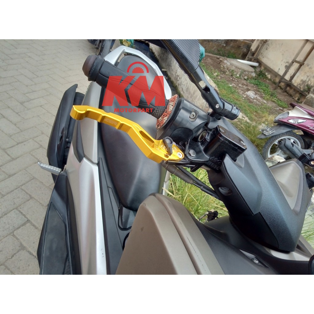 Handle Rem NMax N Max 2015 2016 2017 2018 2019 2020 Yamaha Handle Variasi Gold Merah Silver