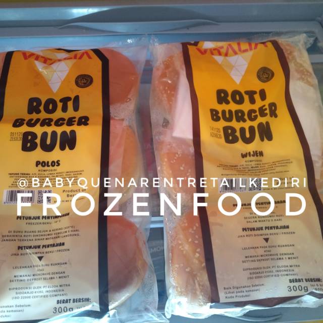 

Roti Burger Bun Vitalia