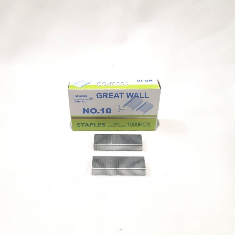 1 PAK ISI STAPLES GREAT WALL MURAH