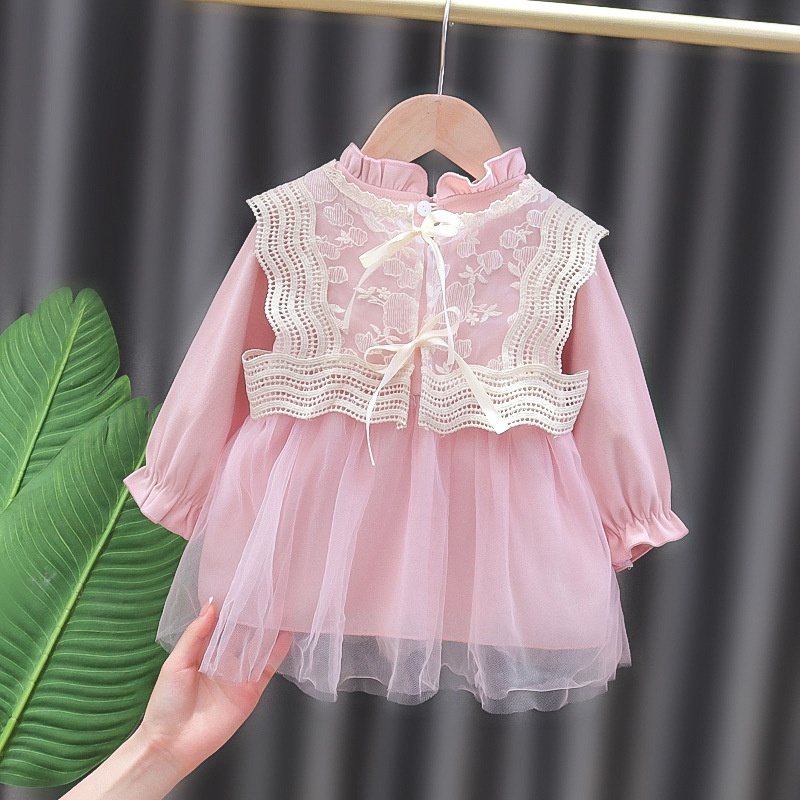 LittleAaron DRESS PRINCESS KATE EBV Baju Dress Anak Perempuan Import