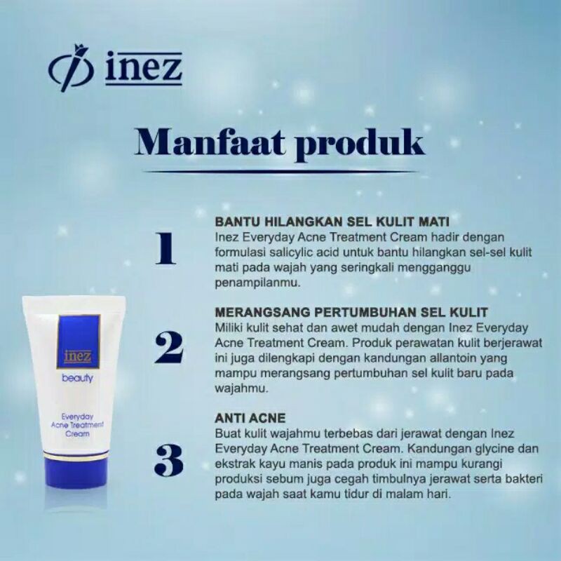 Inez Every Day Acne Treatment Cream