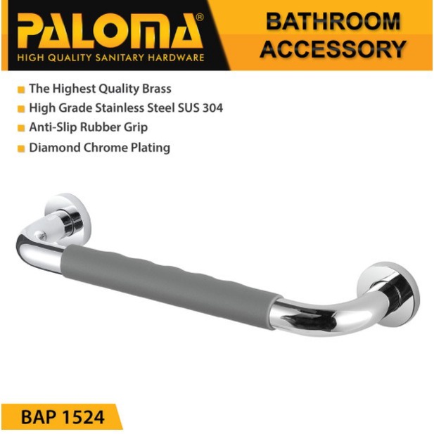 Pegangan Kamar Mandi - Pegangan Kamar Mandi Bap 1524 Stainless Steel 304 Grab Bar