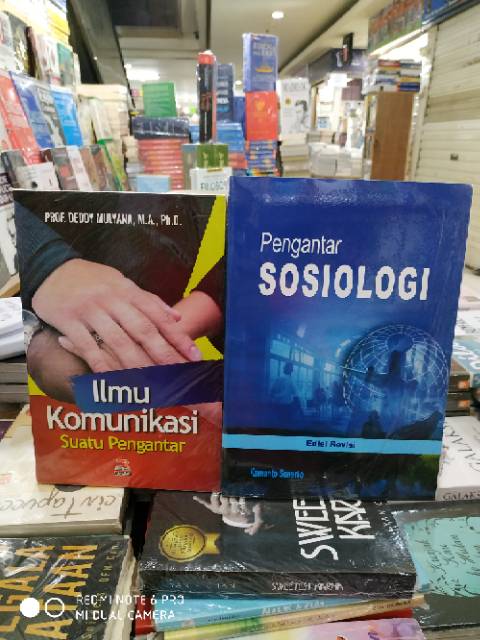 Promo buku ilmu komunikasi suatu pengantar dan pengantar sosiologi-2