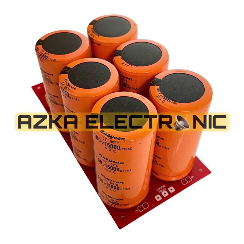 Kit Power Supply 6 x 15.000uF 100V Rubycon