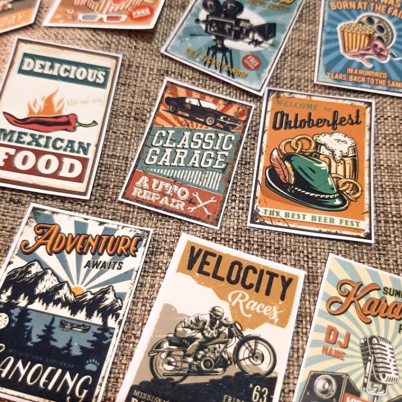 

STICKER TUMBLR - STIKER RETRO - VINTAGE - STICKER AESTHETIC