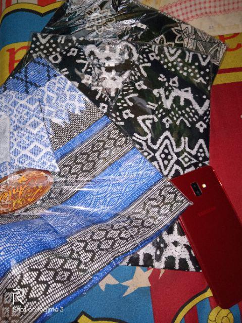 Kemeja Batik Lengan Pendek Termurah Di Shopee Original No Kw Ready Seragam Harga Diskon Motif Baru