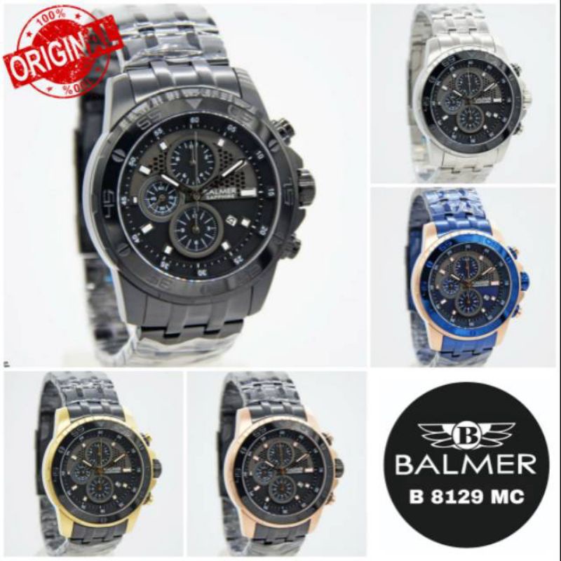 Jam Tangan Balmer Montres B8129MC / B8129 MC / B.8129.MC Original