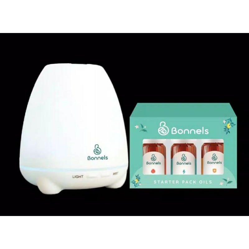 Bonnels Starter Pack (Diffuser + 3 Essential Oil 5ml) 100ml &amp; 300ml