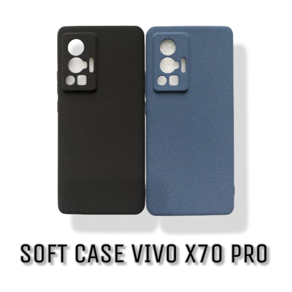 Case Import VIVO X70 PRO Pictures Soft Case Matte Anti Fingerprint Sandstone Case Matte Handohphone TERBARU