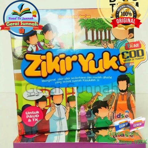 Buku Anak Zikir Yuk - Perisai Quran Qids
