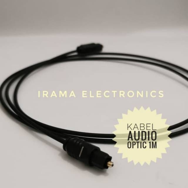 KABEL AUDIO OPTIC CABLE 1m AUDIO HOME THEATER TV DVD BLURAY