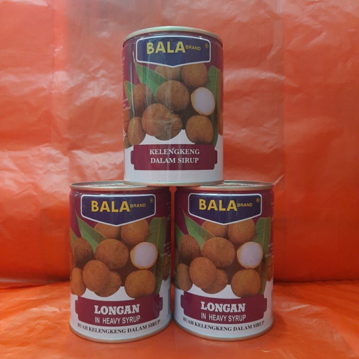 

Kalengbuah- Longan Bala/ Buah Kelengkeng Bala 565G -Buah-Kaleng.