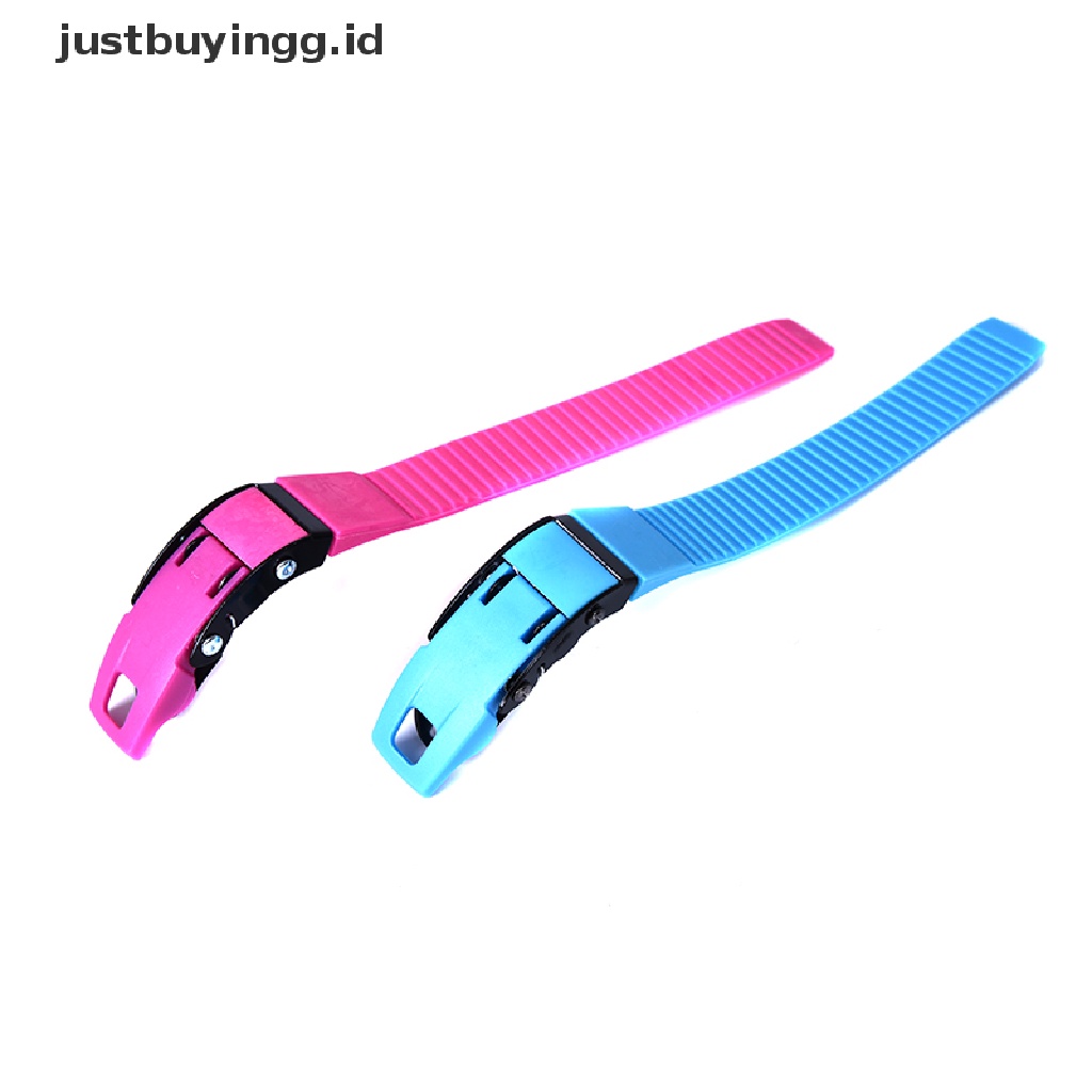 (Justbuyingg.Id) 1pc Strap Buckle Inline Skate Dengan Sekrup + Mur