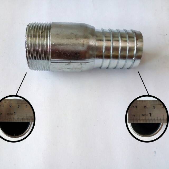 Nipple King 1 1/2&quot; x 106mm/Hose Nipple/KING NIPPLE HOSE NEPEL SAMBUNGAN STAINLESS/NEPLE NEPPLE NIPEL NIPLE NAPEL SELANG HOSE BERKUALITAS