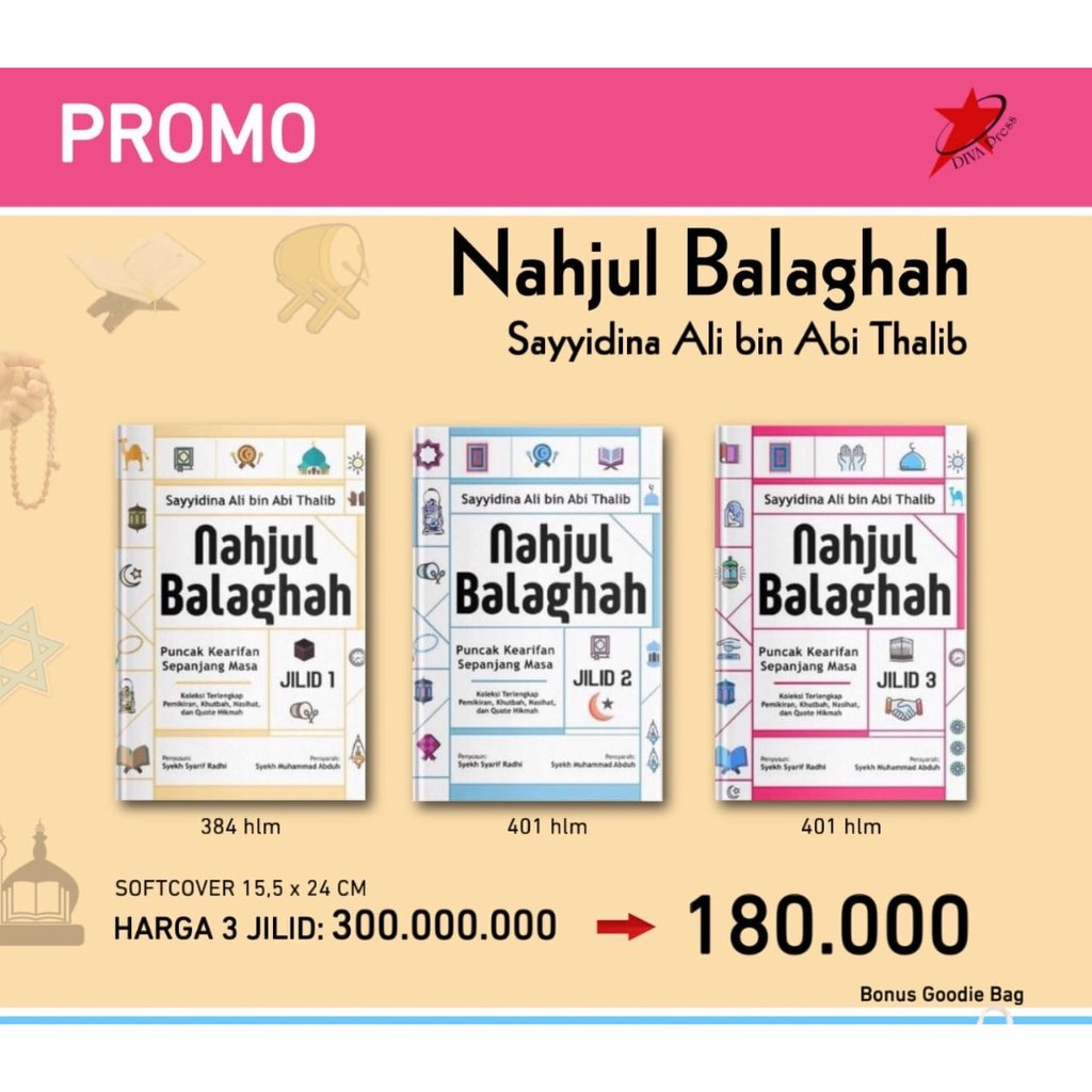 

Buku Nahjul Balaghah Koleksi Lengkap - DIVA Press