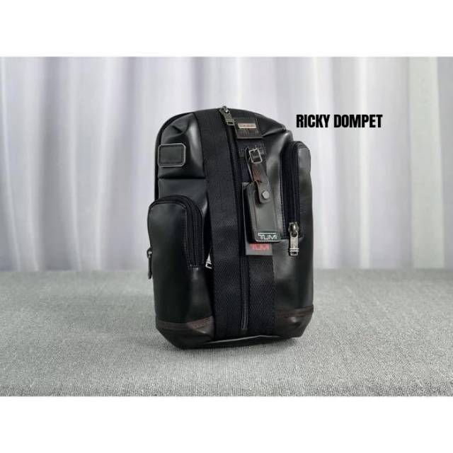 Bodybag / Waistbag Tumi Alpha Bravo Saratoga Leather / Higgins Termurah