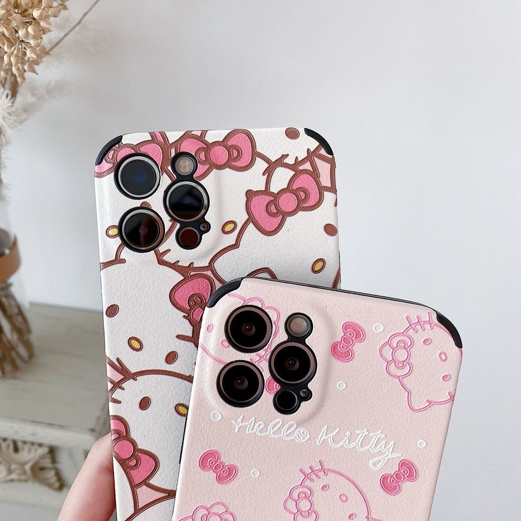 Case Motif Kartun Kucing Untuk iphone 12 11 Pro Max X Xs Max Xr 7 8 7plus 8plus Qvp8