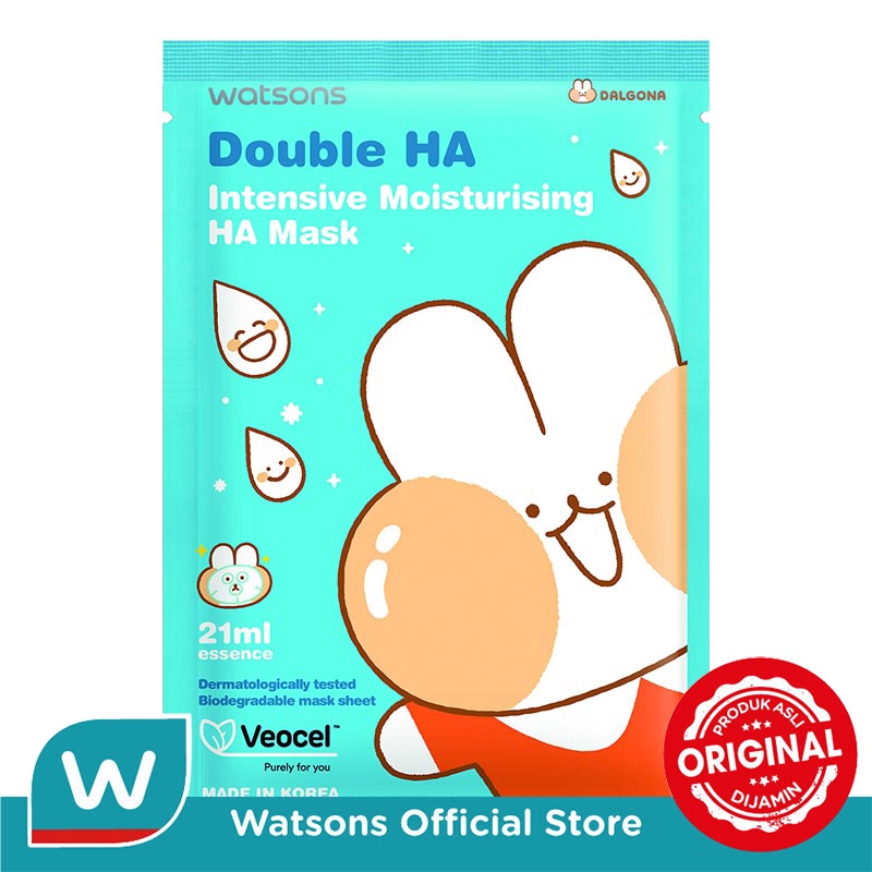 Watsons Dalgona Double Intensive Moist Mask 1's