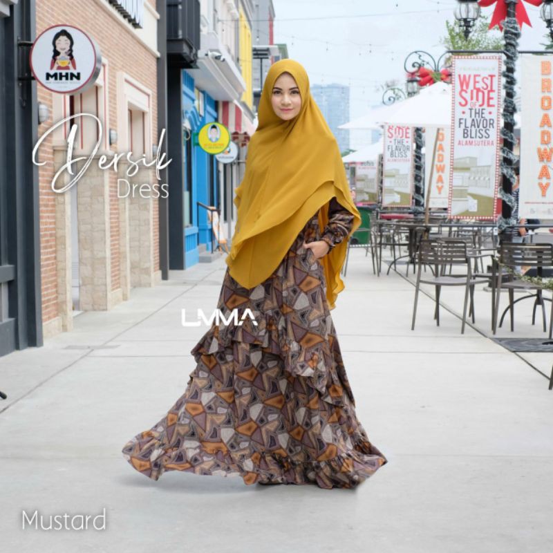 Gamis Rayon Umma / Gamis dersik by Umma