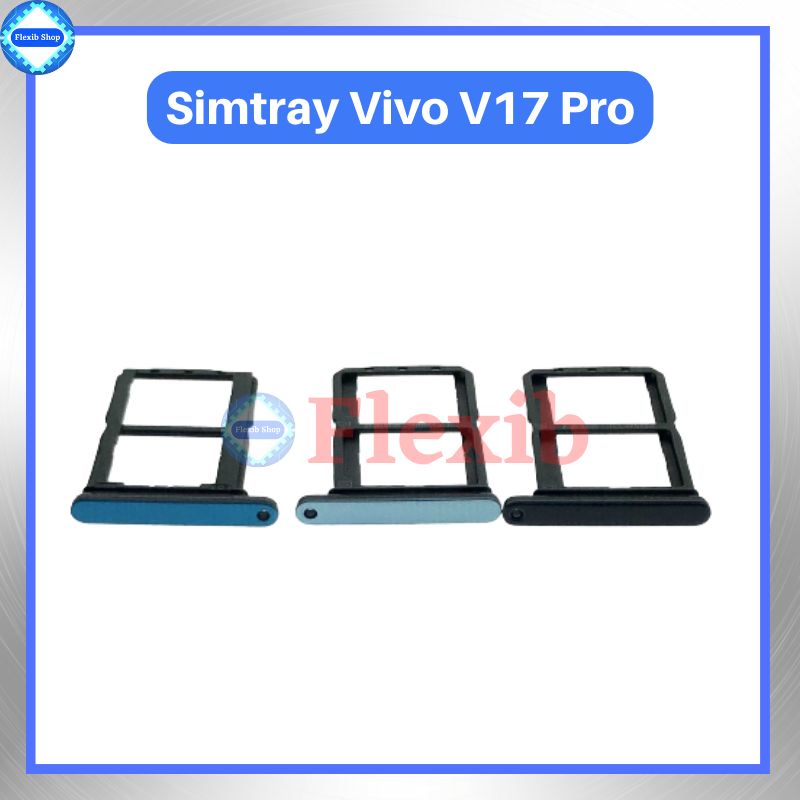 Tempat Kartu Sim Hp Vivo V17 Pro Simtray Simlock Vivo V17 Pro Slot Sim Tray Wadah Dudukan Holder Tem