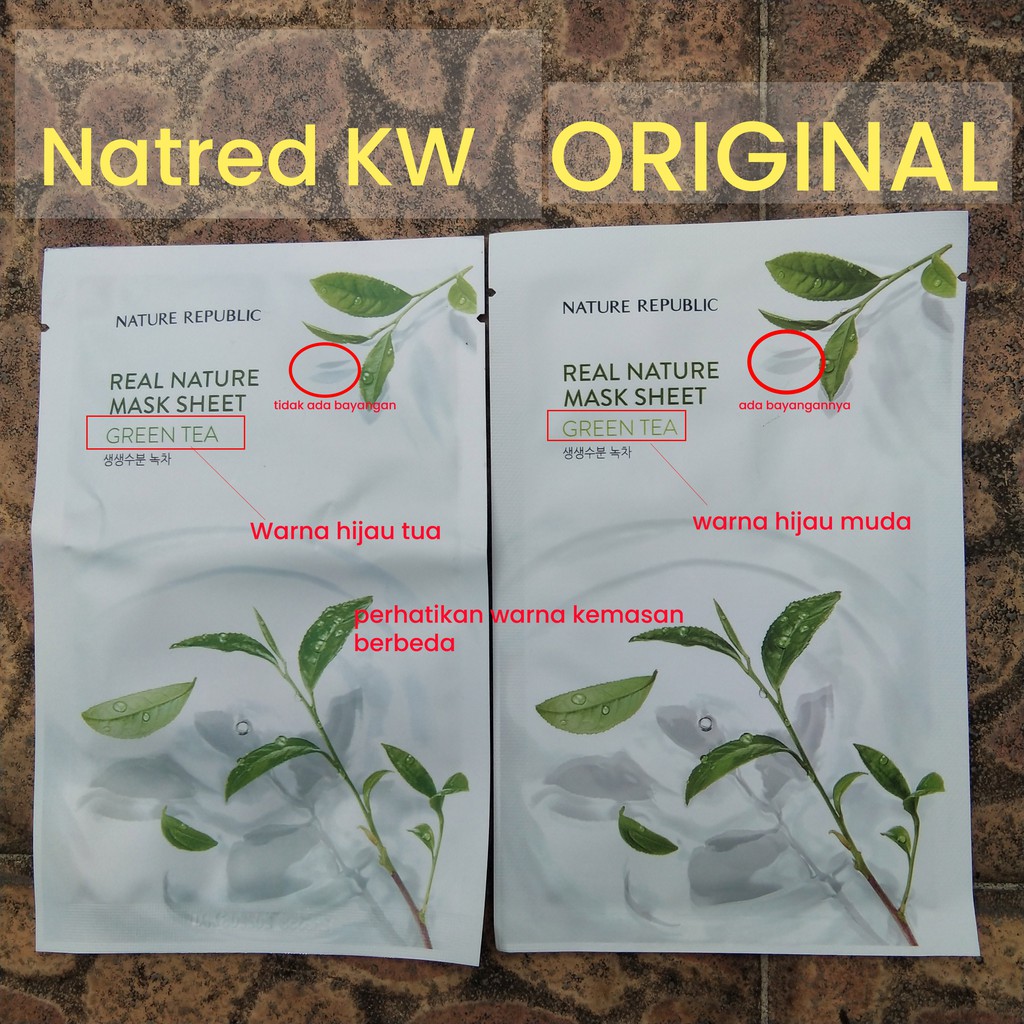 Nature Republic Sheet Mask Original Shopee Indonesia