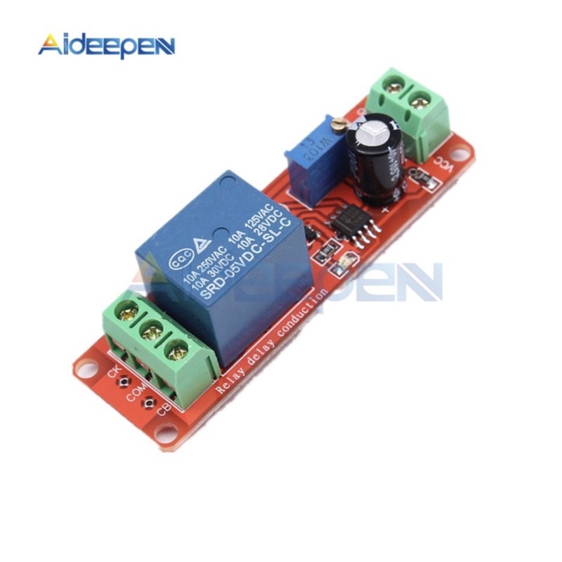 Saklar Relay Kontrol Waktu Delay Dc 5v 12v 10a Ne555