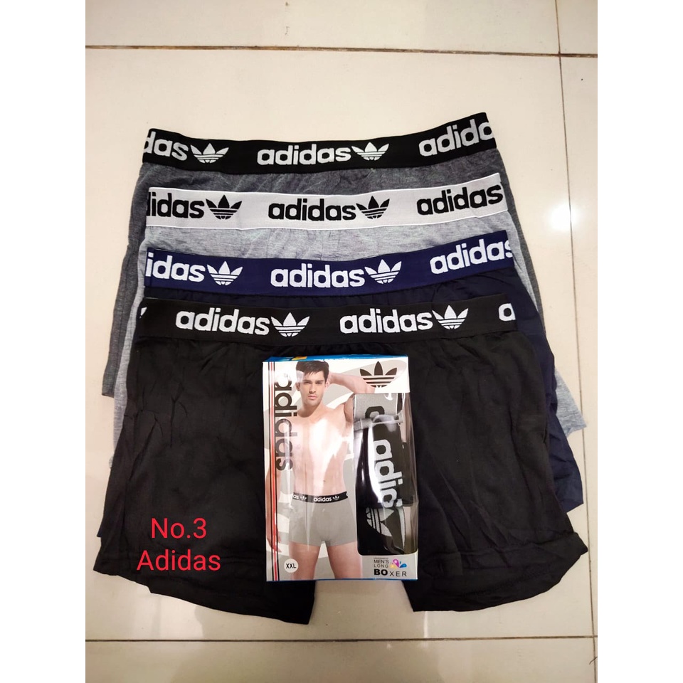 Boxer pria / celana dalam pria isi 3 pcs Murah berkualitas / REALPICK