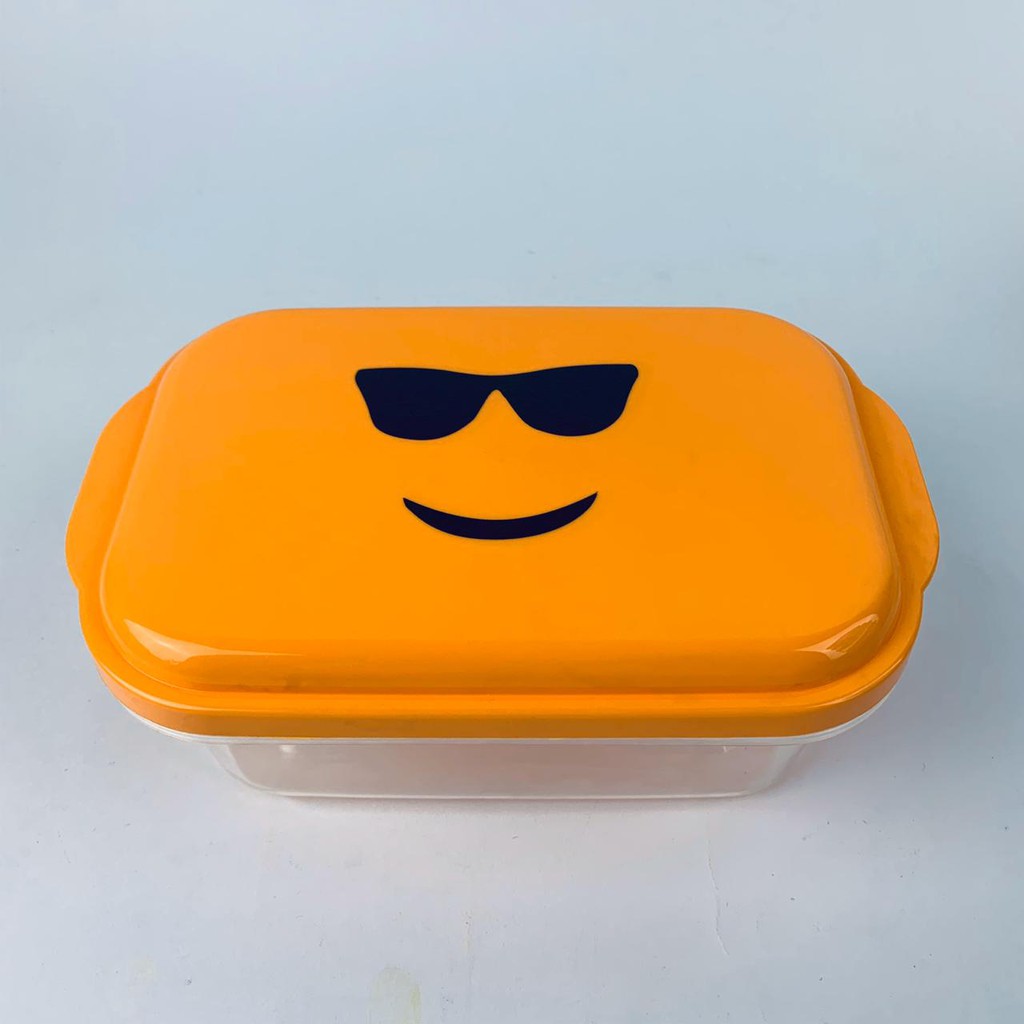 SEALWARE EMOTICON PLASTIK CANTIK IMPORT TRANSPARAN