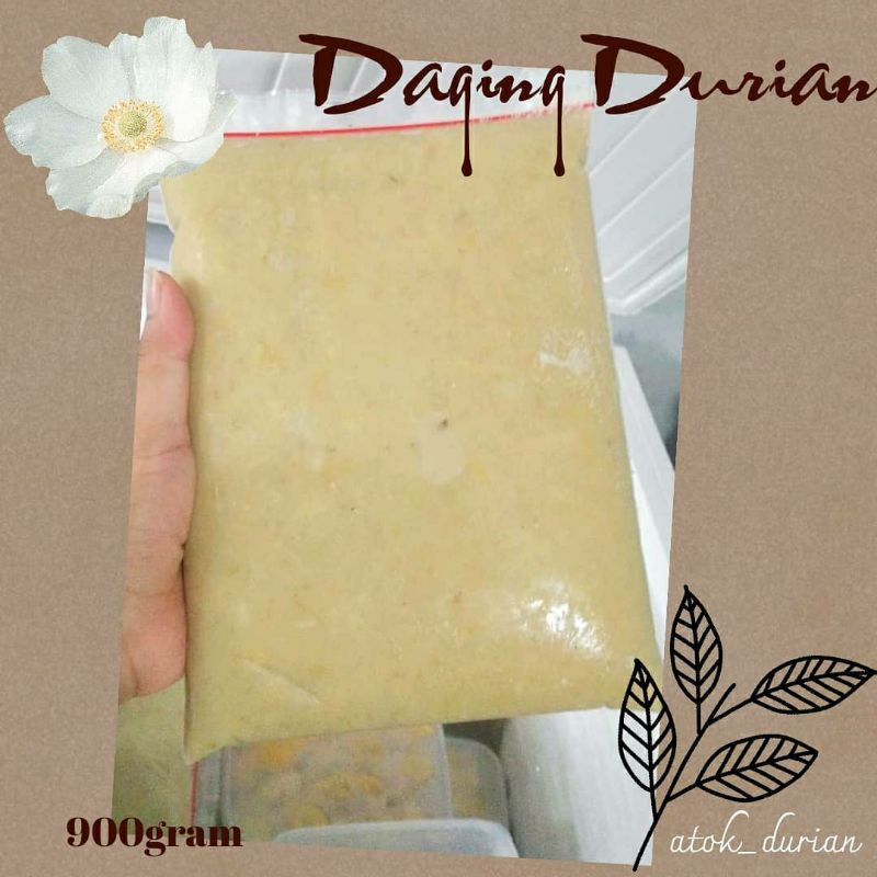 

Daging Durian Medan 100% durian