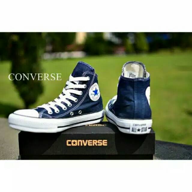 Sepatu sneakers converse high termurah