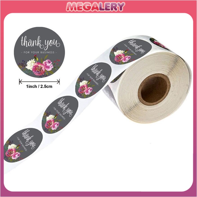 Sticker Segel Label Thank You For Your Order 10PCS/ Stiker Label Thx For Ur Order 10PCS