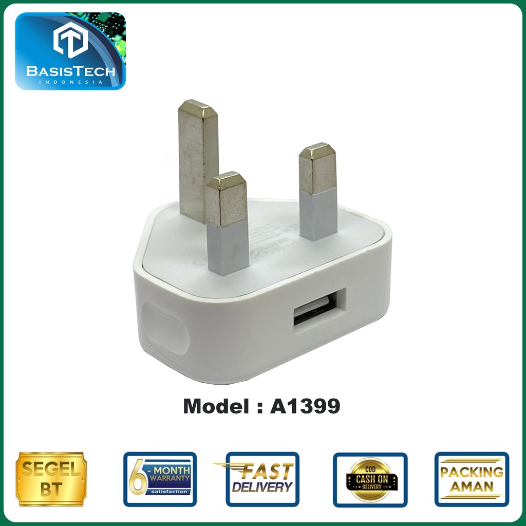 ADAPTER CHARGER 3 KAKI IP4 5 6 7 A1399 ORIGINAL QUALITY